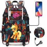 My Little Pony SchoolBag Backpack with USB Charging Port